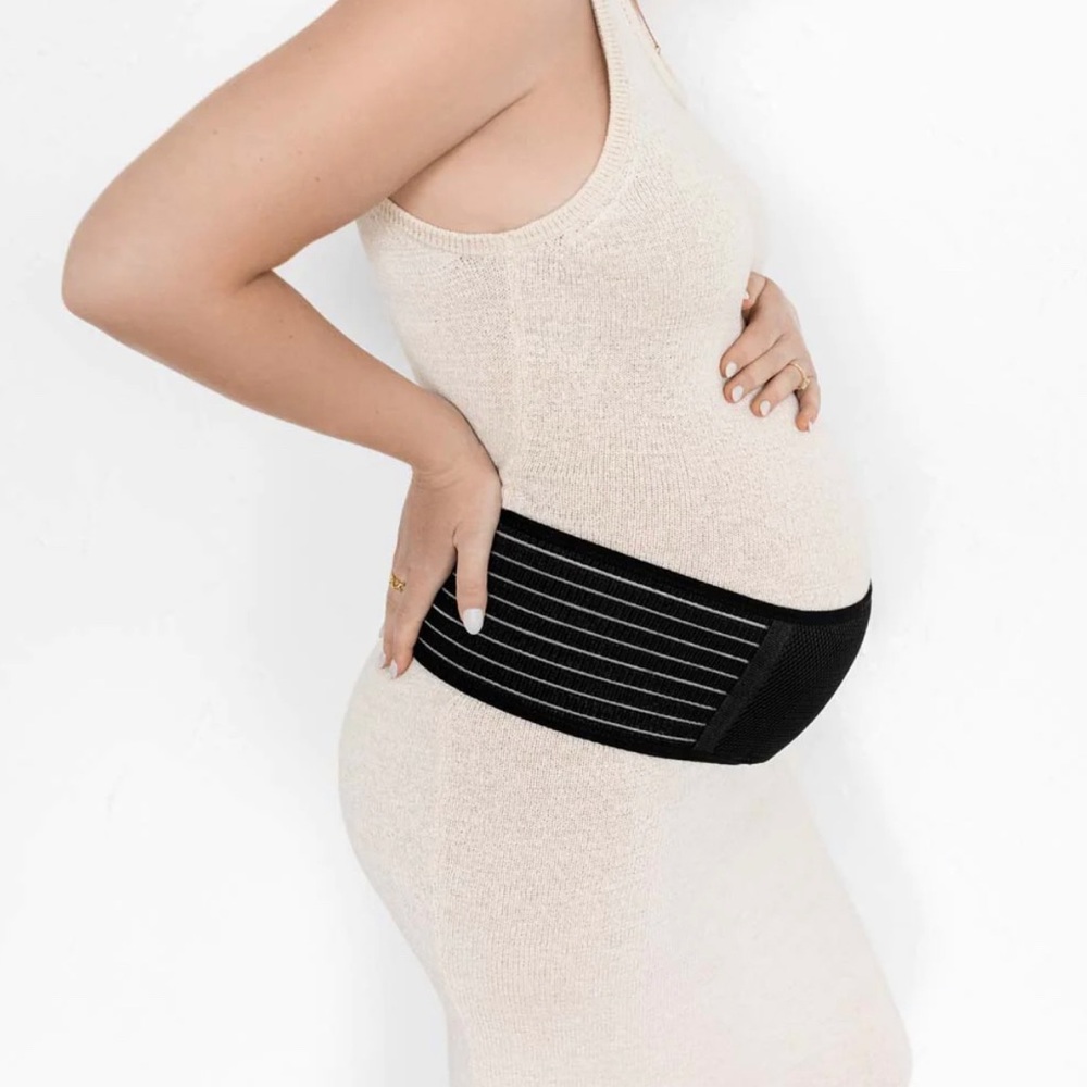 NEW NWT Baby Bub's Maternity Belt™ - Black Support Belt / Wrap One size